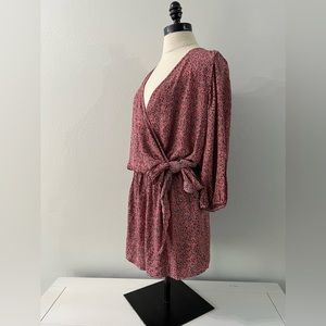 Francesca’s Rose Floral Romper